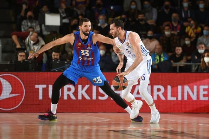 Rudy Fernandez Real Madrid FC Barcelona EuroLeague Rudy Fernandez Real Madrid FC Barcelona EuroLeague