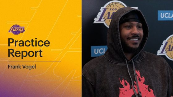 Carmelo Anthony talks Lakers – Buccaneers comparison
