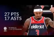 Bradley Beal on playing point guard: “It was fun, it was fun. I enjoyed it”