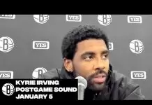 Kyrie Irving reacts to his season debut: “I’ve had a lot of debuts but nothing comes close to this one”