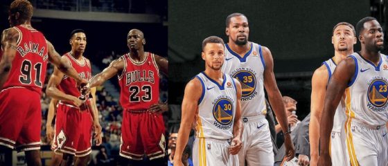 Stephen Curry boldly claims Warriors with Kevin Durant would outlast the 1996 Chicago Bulls in six games