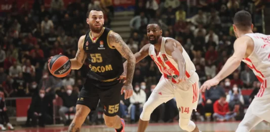 Mike James Monaco Crvena Zvezda EuroLeague