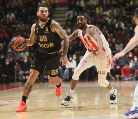 Mike James Monaco Crvena Zvezda EuroLeague