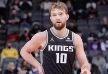 Domantas Sabonis on his 30 point, 20 rebound effort in Kings loss to Celtics