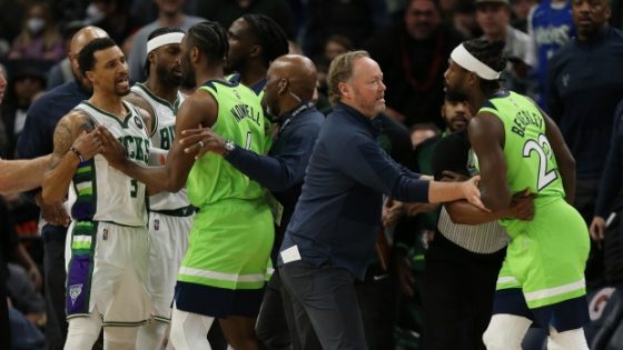 NBA slaps Pat Beverley, George Hill monetary fines after an on-court altercation in Wolves-Bucks clash
