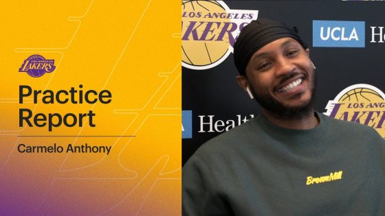 Carmelo Anthony on why Lakers energy has shifted