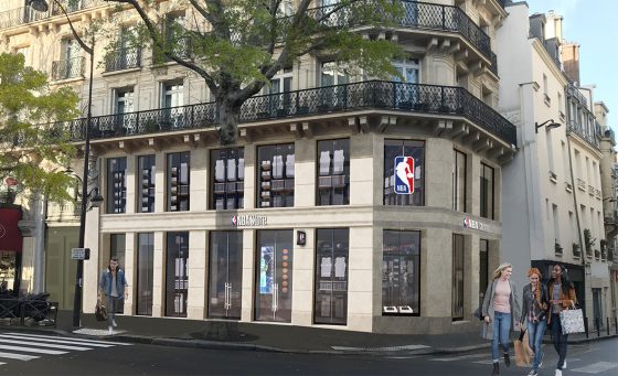 NBA and Fanatics to open league’s first store in Paris