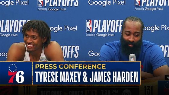 Tyrese Maxey to James Harden: “You’re old, yo”