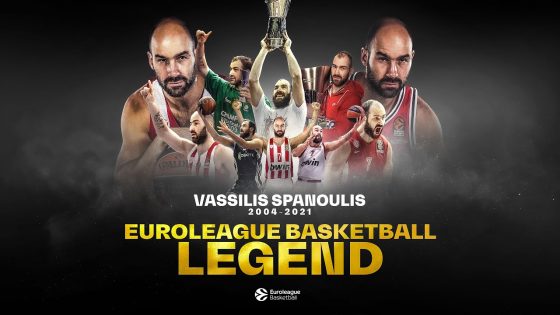 Spanoulis to be honored as newest Euroleague Basketball Legend!
