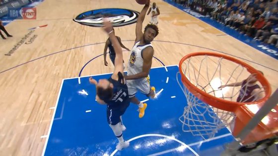 Andrew Wiggins reacts to posterizing Luka Doncic in Game 3