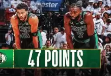 Jayson Tatum talks about his shoulder injury