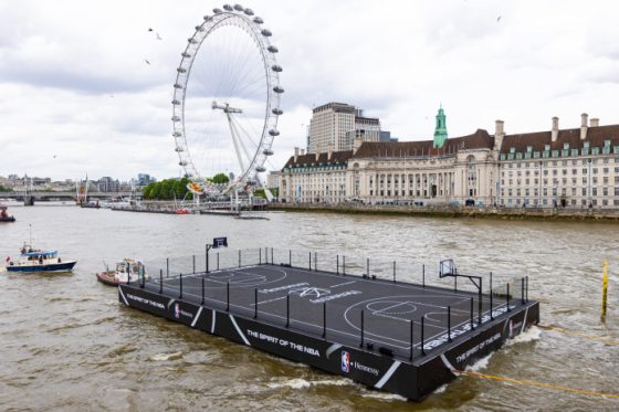 Hennessy announces UK’s first floating basketball court in celebration of 2022 NBA Finals