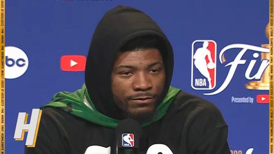 Marcus Smart talks about guarding Steph Curry
