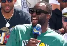 Draymond Green during Championship Parade: “Thank you all and as always f*ck everybody else”
