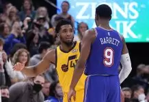 Knicks-Jazz probable deal around Donovan Mitchell ends due to RJ Barrett extension, poison pill provision – Woj