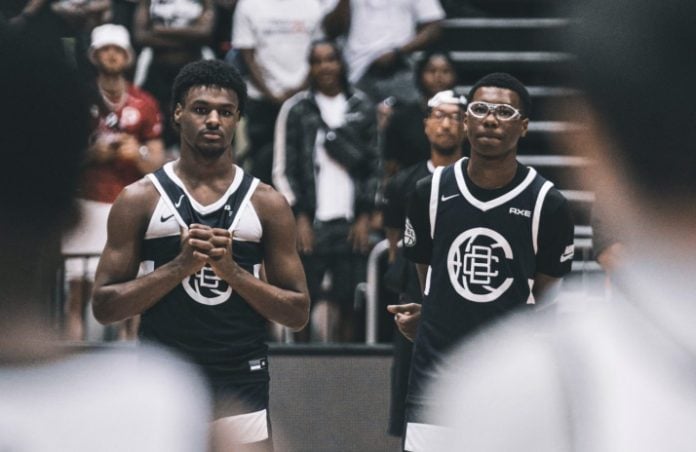 Bronny and Bryce James