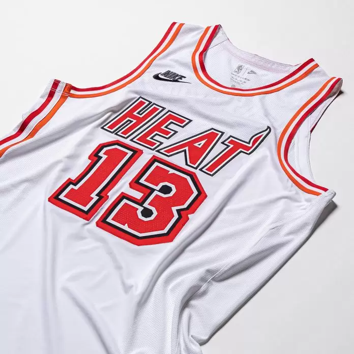 Miami Heat throwback jersey