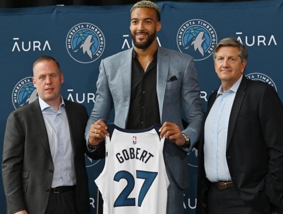 Rudy Gobert on Chris Finch: “A really good coach that complains about my screens all the time”
