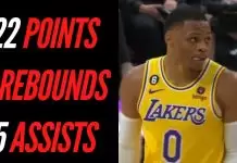 Russell Westbrook reacts to Lakers going 2-8 with loss vs Jazz