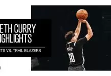 LeBron James reacts to big game by Seth Curry