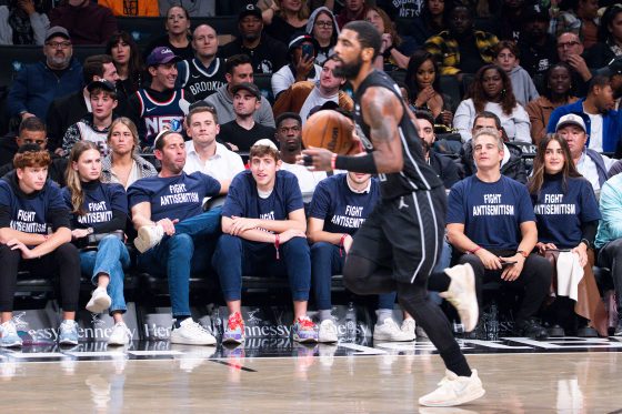 ‘Fight Anti-Semitism’ protester in Pacers-Nets match believes Kyrie Irving should be suspended, franchise failed to make necessary action
