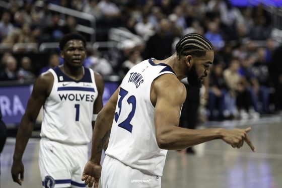 Rudy Gobert reiterates the goal of winning a title for Wolves with Towns, Edwards, Russell