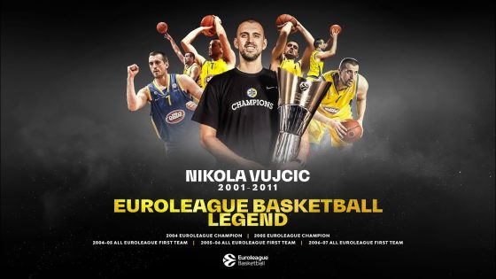 Vujcic joins exclusive company as a Euroleague Basketball Legend