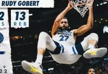 Rudy Gobert on his return to Utah: “It was a little emotional”