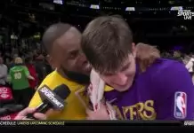 LeBron James, Russell Westbrook, Thomas Bryant photobomb Austin Reaves’ interview (VIDEO)