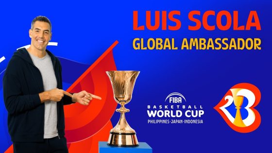 Argentina superstar Luis Scola becomes Global Ambassador for FIBA Basketball World Cup 2023