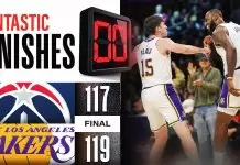 Thomas Bryant on his game-winning dunk on a pass from LeBron James