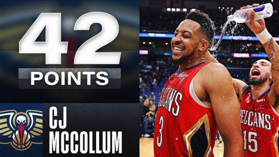 Zion Williamson on CJ McCollum setting Pelicans’ 3-point record