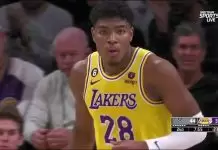Rui Hachimura reacts to his debut with Lakers