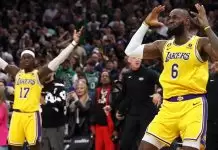 Jayson Tatum on his uncalled foul on LeBron James