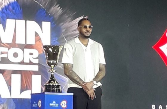 FIBA Ambassador Carmelo Anthony honored to follow Kobe Bryant in carrying basketball influence worldwide