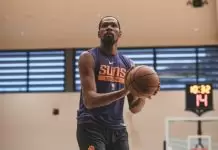 Kevin Durant talks about playing alongside Devin Booker
