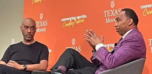 Stephen A. Smith is too popular to sit in the stands with fans