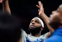 Tom Thibodeau reacts to Mitchell Robinson’s complaint about playing time