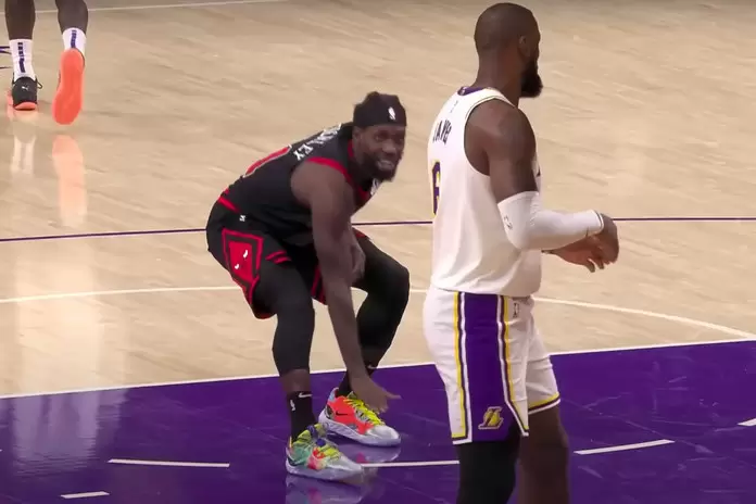 Patrick Beverley, LeBron James