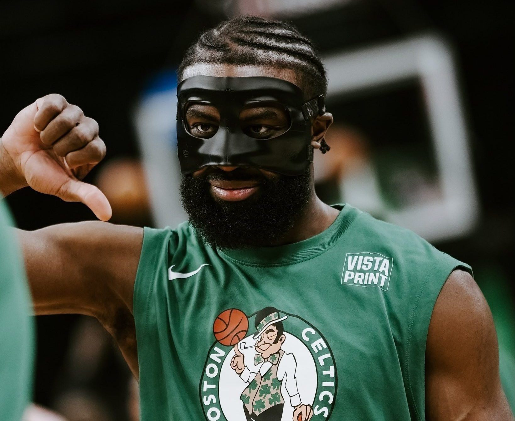 Jaylen Brown channels explosion after removing mask, leads C’s in G4 win Jaylen Brown channels explosion after removing mask, leads C’s in G4 win