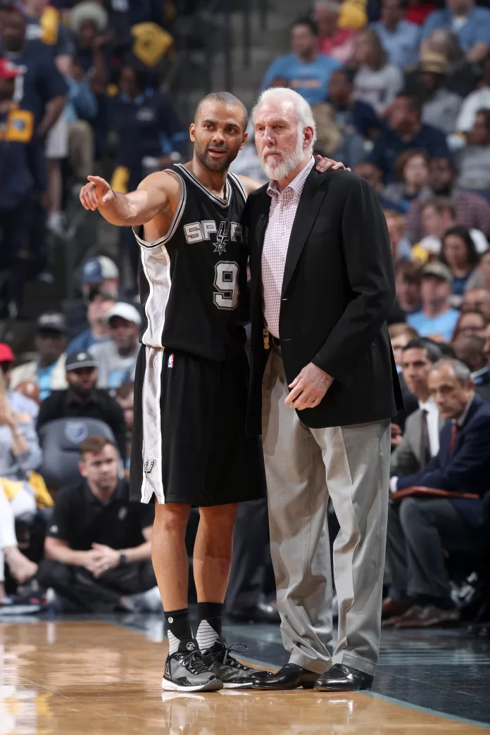 Tony Parker Gregg Popovich