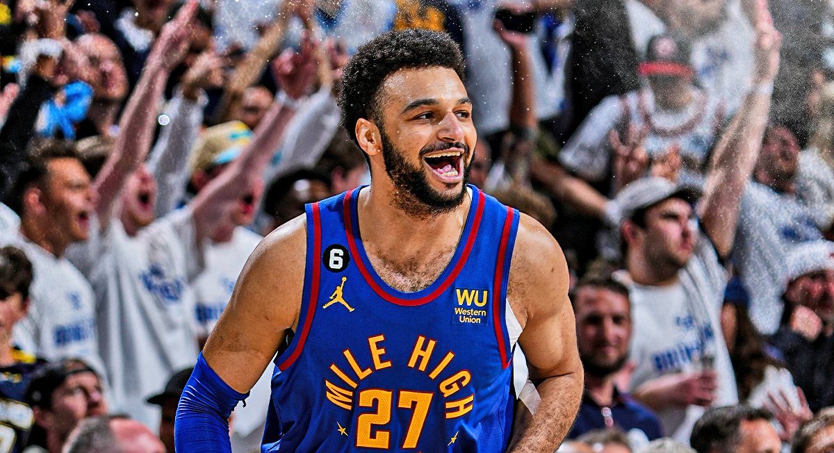 Jamal Murray reacts to the first playoff game since 2020 Bubble