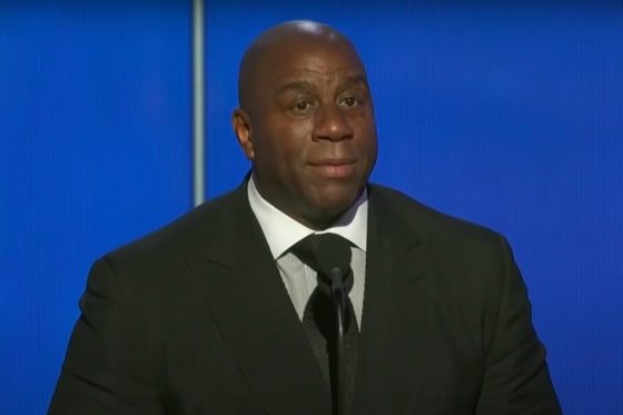 Magic Johnson on Pat Riley: “He hasn’t changed. He’s still intense, I can see it on his face”