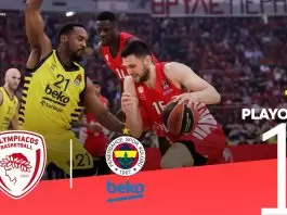 Olympiacos Takes Game 1 Against Fenerbahce in EuroLeague Playoffs