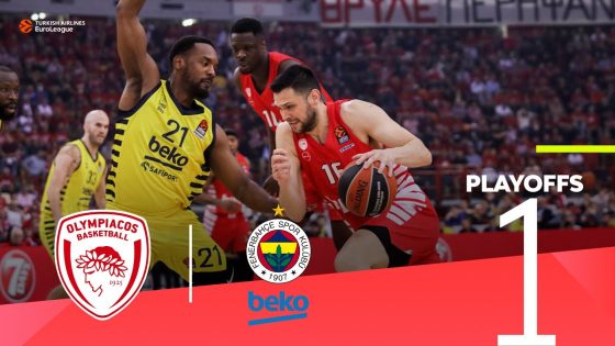 Olympiacos Takes Game 1 Against Fenerbahce in EuroLeague Playoffs