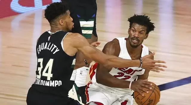 Giannis Antetokounmpo Jimmy Butler