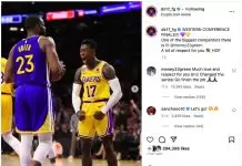 Dennis Schroder, Draymond Green exchange messages of respect
