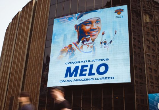 Report: Carmelo Anthony gaining support within MSG for a potential Knicks jersey honor