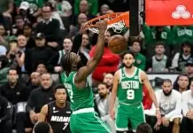 Celtics cool off Heat to extend series with Game 5 win