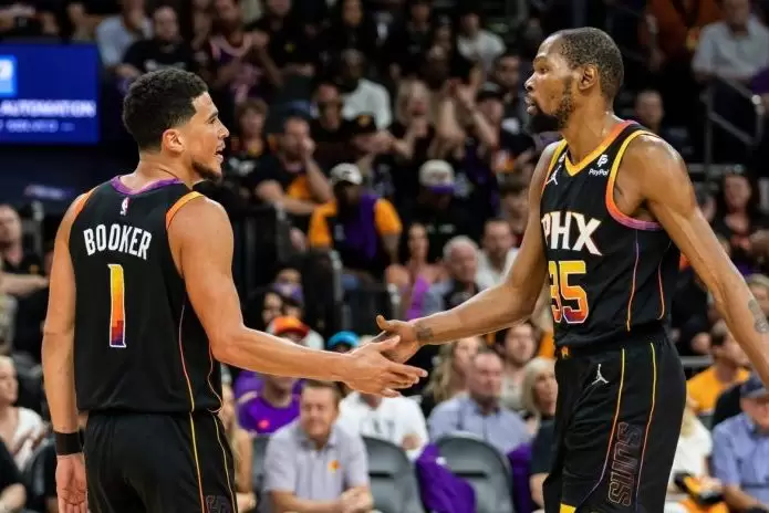 Devin Booker, Kevin Durant